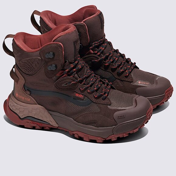 VANS Crestline GORE-TEX MTE Bitter Chocolate Boots Waterproof Men's Sz 12 NEW - Picture 12 of 15